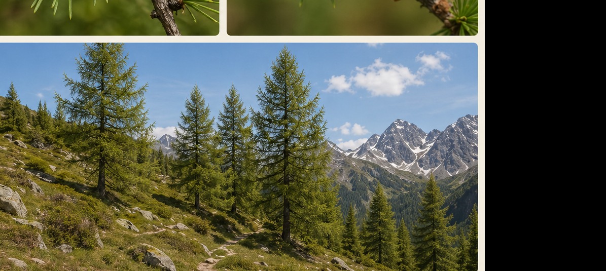Europäische Lärche – Habitat
